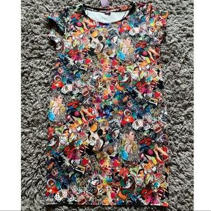 ASOS body con comic día de los muertos dress 22